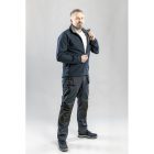 Arbeitshose mit Werkzeugtaschen NEKAR, marineblau, Größe L – Bild 4