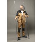 EDGAR II Latzhose dunkelbeige M (50) – Bild 2