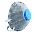 Staubschutz-Halbmaske mit Ventil FFP1, 3 Stck.