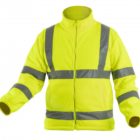 ALAND Vlies-Warnsweatshirt gelb M