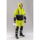 OKER Wattierte Warn-Pilotenjacke gelb XL – Bild 3