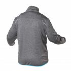 NISTER Funktions-Sweatshirt Graumelange/Blau XL (54) – Bild 6