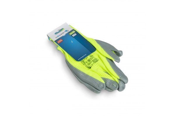 VECHTE Wellhandschuhe beschichtet mit Nitrilgrün/c.grau 8 – Bild 4
