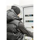 BORGER Isolierte Weste mit Kapuze schwarz L (52) – Bild 4