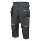 WURNITZ elastische Schutz-3/4-Hose dunkelgrau S (48)