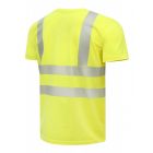 JURAL II Warnschutz Polycotton-T-Shirt gelb L (52) – Bild 6