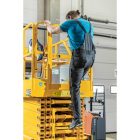 WURNITZ elastische Schutz-Latzhose dunkelgrau S (48) – Bild 3
