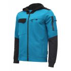 BEELITZ elastisches Sweatshirt ozeanblau/schwarz S (48)