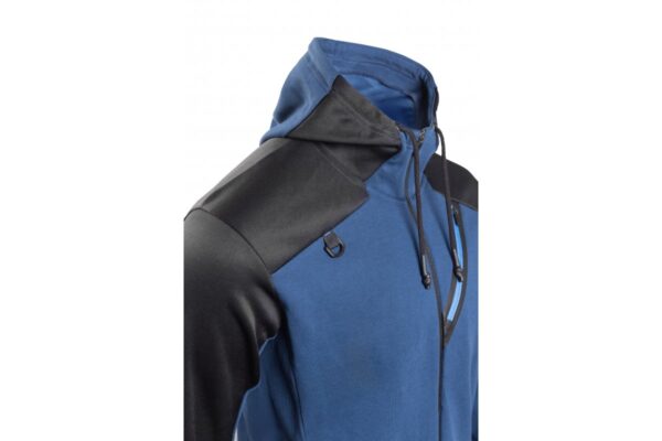 ERIK Sweatshirt mit Kapuze blau /schwarz S (48) – Bild 5