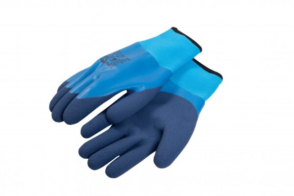 DIRK Arbeitshandschuhe mit Latexbeschichtung  blau 11