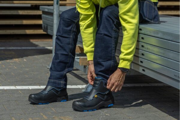 STAD Sicherheits-Schweißer-Stiefel S3S FO SR schwarz 46 – Bild 2