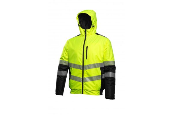 MILA Isolierte WarnSchutzjacke gelb M (50)