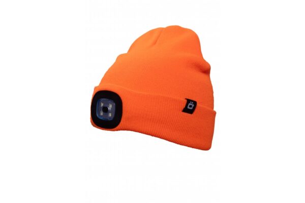 OTTO Wintermütze mit LED hellorange uni