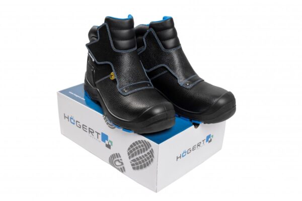STAD Sicherheits-Schweißer-Stiefel S3S FO SR schwarz 46 – Bild 3