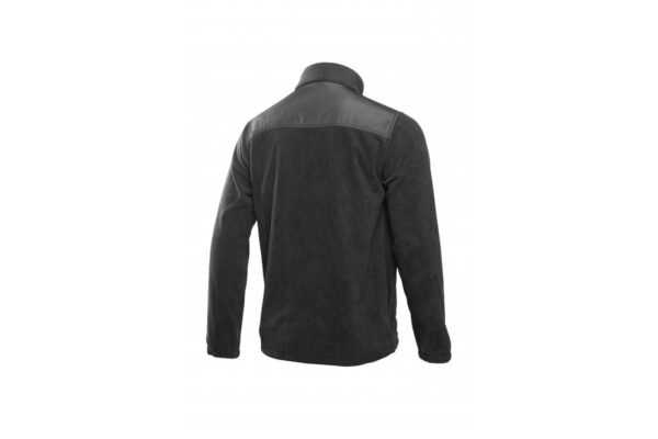 EZRA Polar- Fleecejacket mit OXFORD schwarz 3XL (58) – Bild 7