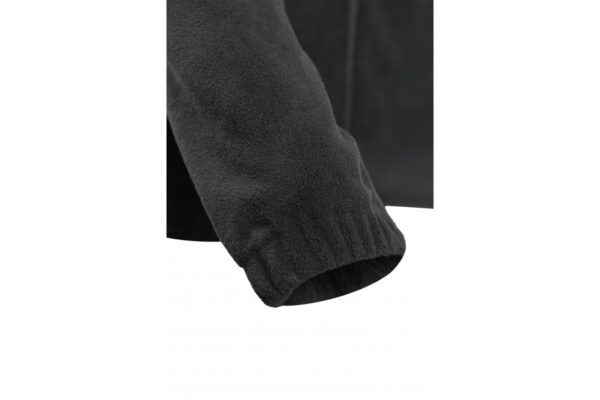 EZRA Polar- Fleecejacket mit OXFORD schwarz 3XL (58) – Bild 4
