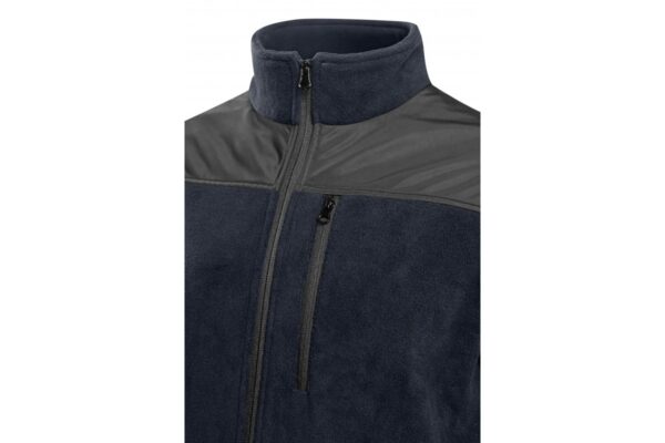 EZRA Polar- Fleecejacket mit OXFORD marineblau 3XL (58) – Bild 2