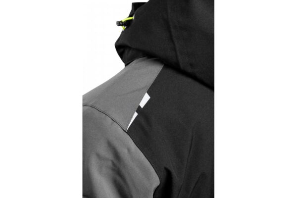 AMOS Winter-Arbeitsjacke mit Kapuze schwarz 3XL (58) – Bild 10