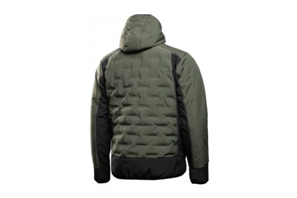 PAUL Winter-Arbeitsjacke mit Kapuze oliv 3XL (58) – Bild 13