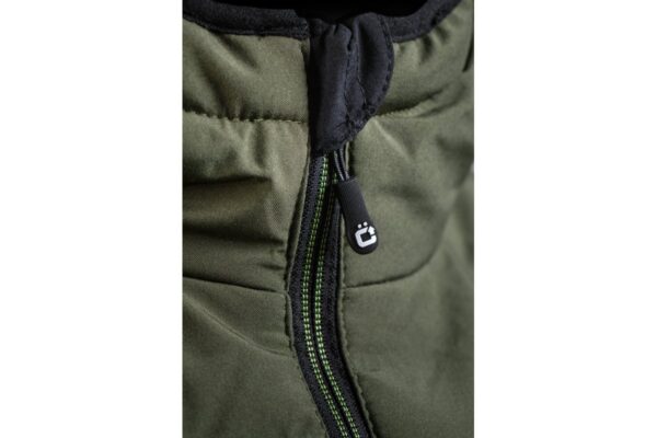 PAUL Winter-Arbeitsjacke mit Kapuze oliv 3XL (58) – Bild 9