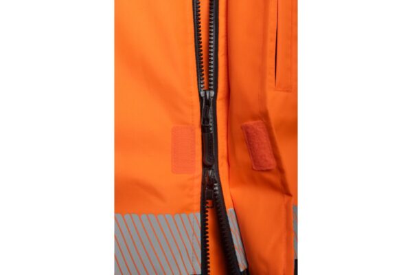 ADEL Isolierte WarnSchutzjacke  orange S (48) – Bild 6