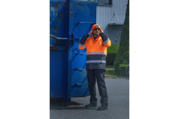 ADEL Isolierte WarnSchutzjacke  orange S (48) – Bild 4